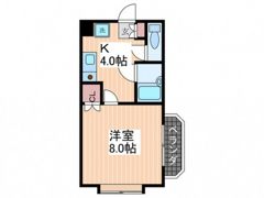 第2コーポ溝手の間取り画像