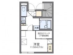 レオパレスドリームの間取り画像