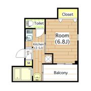 U－ro桜木町の間取り画像