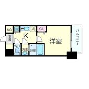 アクアプレイス天王寺Ⅱの間取り画像