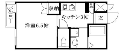 ジャンヌ喜与町の間取り画像