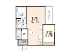グランビア江波栄町の間取り画像