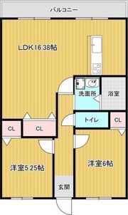 フリーディオ堂山の間取り画像