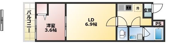 Act塚本5丁目の間取り画像