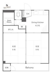 小宮マンションの間取り画像