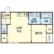 ステラ長嶺eastⅠの間取り画像