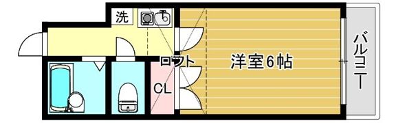 メープル永楽町の間取り画像