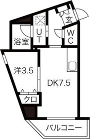 パークヒルズ東三国Visionの間取り画像