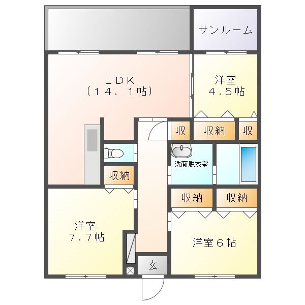 間取図