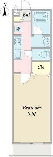 ソフィス南明の間取り画像