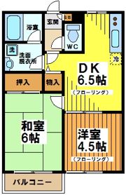 グリーンハウス3の間取り画像