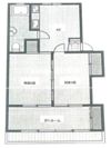 烏山北住宅4号棟の間取り画像