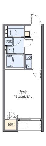 レオネクストパレットの間取り画像