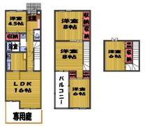 ドミールヤマノウチBの間取り画像