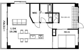 オレンジコート高松の間取り画像