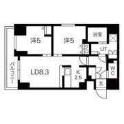 プレール・ドゥーク南千住の間取り画像