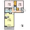 オーチャードヒル 参番館の間取り画像