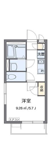 クレイノベルロサージュの間取り画像