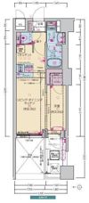 プレサンス堺筋本町ディスティニーの間取り画像