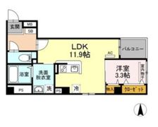 OTC田町マンションの間取り画像