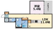 オービットステージ北堀江の間取り画像