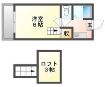 アバンティ奉還町の間取り画像