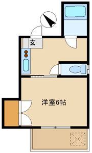 全観スカイハイツの間取り画像