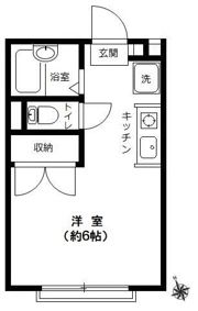 フラッツハナミズキの間取り画像