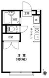 フラッツハナミズキの間取り画像