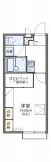 レオパレス湖月の間取り画像