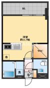 APARTMENTS CODE ISAHAYAの間取り画像