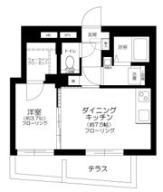 toggle護国寺の間取り画像