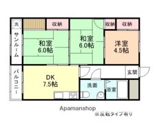 エンゼルハイム布瀬の間取り画像