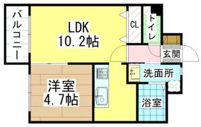 T-FLAT58の間取り画像