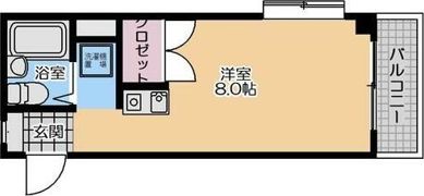 マンション吉田の間取り画像