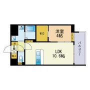 LIBTH高宮3の間取り画像