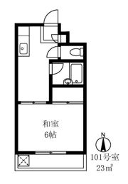 サガラビルの間取り画像