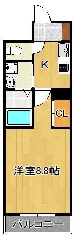 THE SQUARE Club Residenceの間取り画像