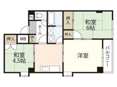 サニーライフ高須の間取り画像