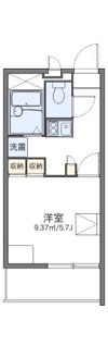 レオパレスエルザ1の間取り画像