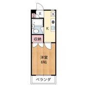 スカイハイムⅡの間取り画像