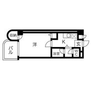 オーキッドコート西大橋の間取り画像