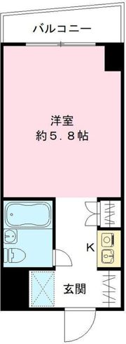 カルムWESTの間取り画像