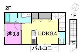 GLORIOUS Dの間取り画像