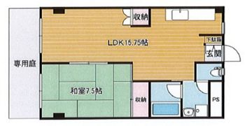 ホワイトパレスの間取り画像