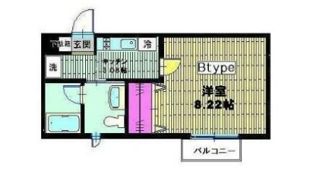 ベイヒルズ横濱の間取り画像