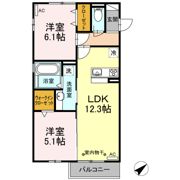 メルベーユKの間取り画像