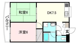 KBコート本町2の間取り画像