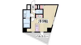 パシフィックレジデンス神戸八幡通の間取り画像