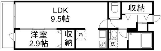 アークス三鷹の間取り画像